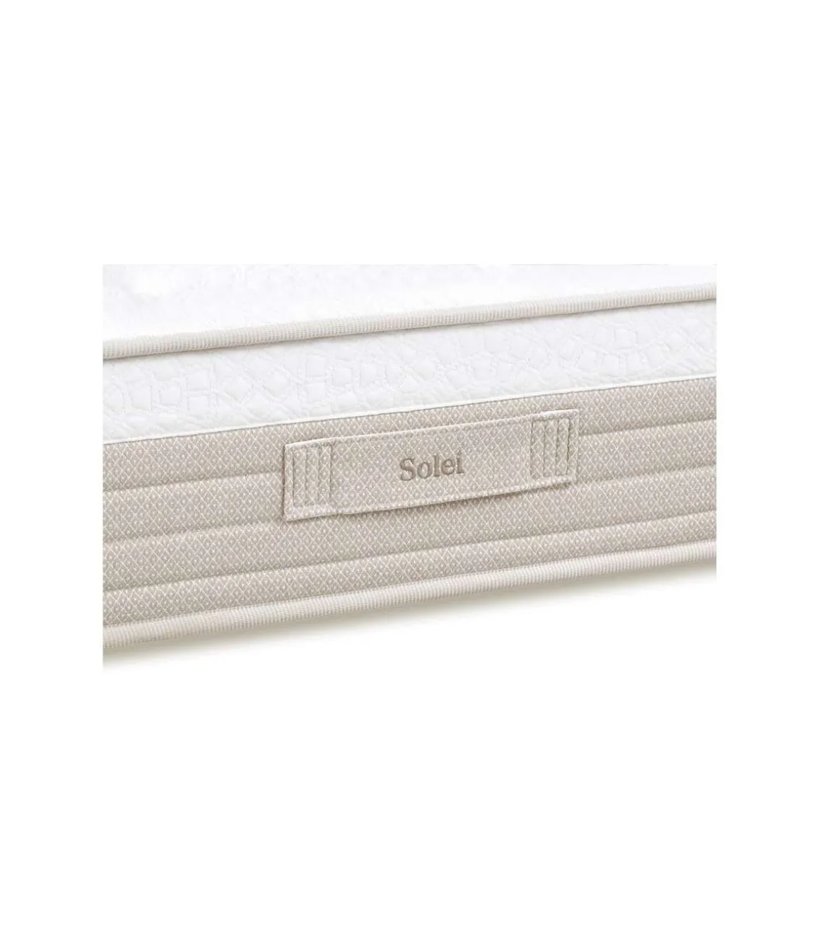 Colchón Solei de Sonpura muelles ensacados HR con visco de 180x190x30cm de grosor.