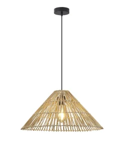 Colgante de 1 luz modelo Vinson acabado cuerda 35 cm(alto) 51 cm(ancho) 51 cm(fondo.