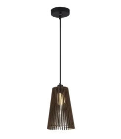 Colgante modelo Mon acabado madera oscura 44 cm(alto)20 cm(ancho)20 cm(largo)
