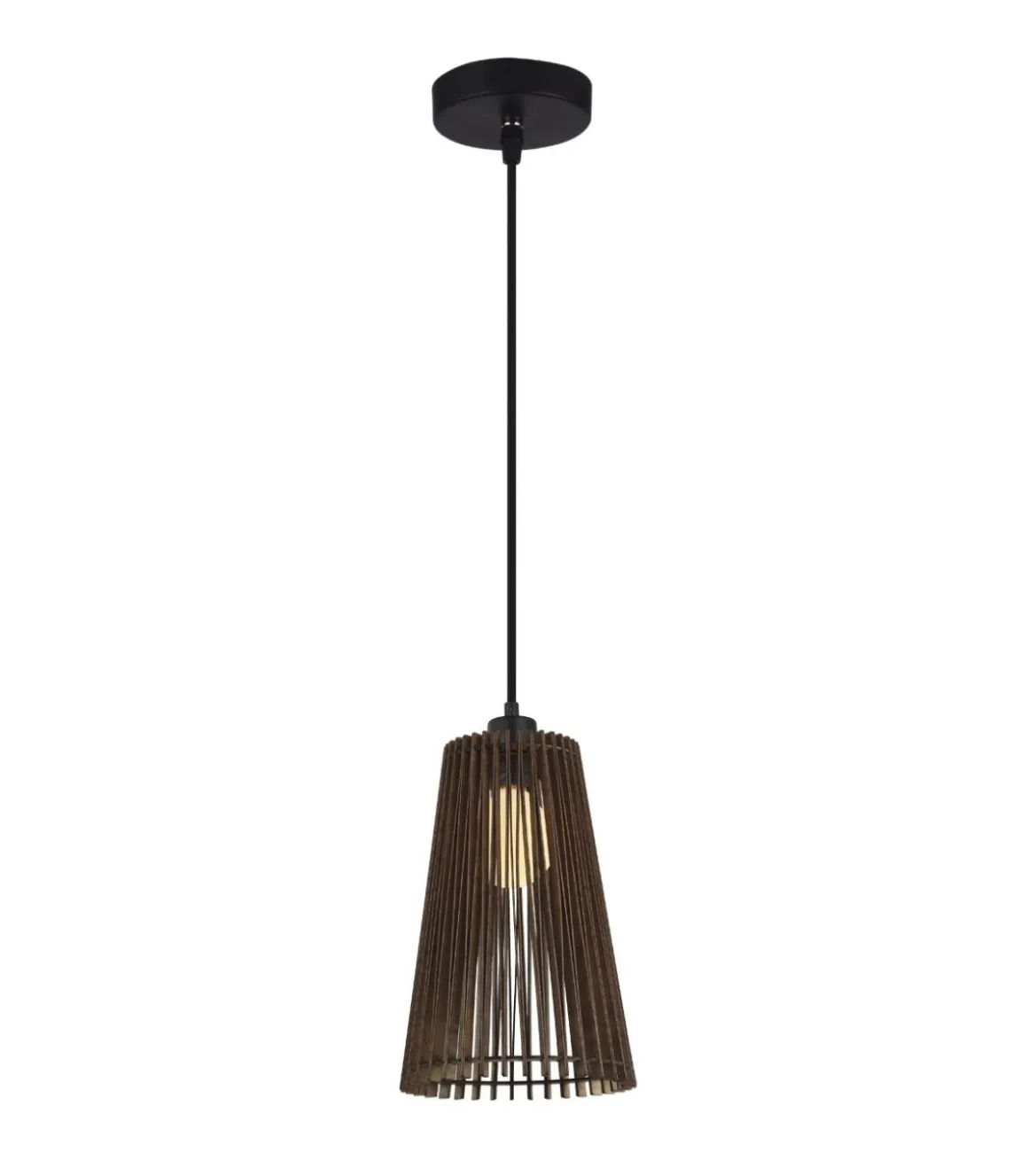 Colgante modelo Mon acabado madera oscura 44 cm(alto)20 cm(ancho)20 cm(largo)