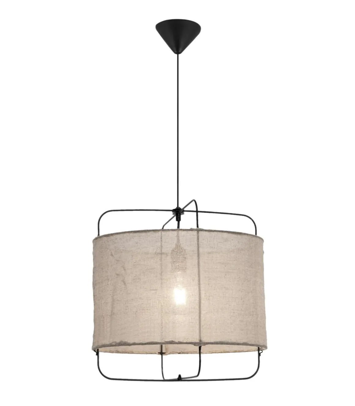 Colgante modelo Wilson acabado negro 50 cm(alto)42 cm(ancho)42 cm(largo)