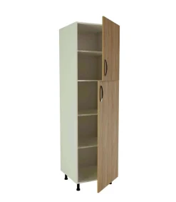 Columna de cocina de 2 puertas en roble cortez. 213 cm(alto)60 cm(ancho)60 cm(largo)