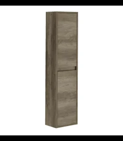 Columna suspendida Loa para baño 2 puertas en acabado nordik 140 cm(alto)30 cm(ancho)25.5 cm(largo)