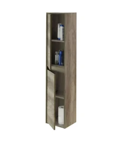 Columna suspendida Loa para baño 2 puertas en acabado nordik 140 cm(alto)30 cm(ancho)25.5 cm(largo)