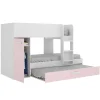 Conjunto de cama tren Orcera en rosa 150 cm(alto)243 cm(ancho)111 cm(largo)
