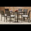 Conjunto jardín de mesa y 4 sillones Bahia -150/4 .