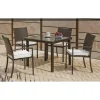Conjunto terraza, jardín mesa+4 sillones Bahia -909 /4+4C.