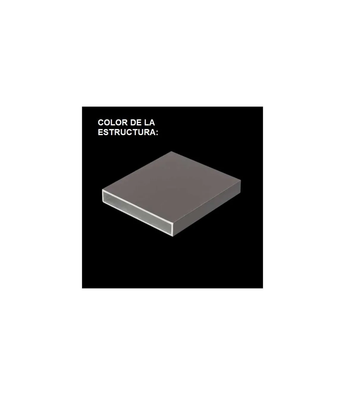 Conjunto terraza jardín mesa + 4 sillones aluminio blanco Palermo 160/4 Córcega