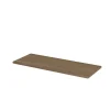 Costado visto para muebles altos acabado nogal noceto, 90 cm(alto)35 cm(ancho)1,9 cm(largo)
