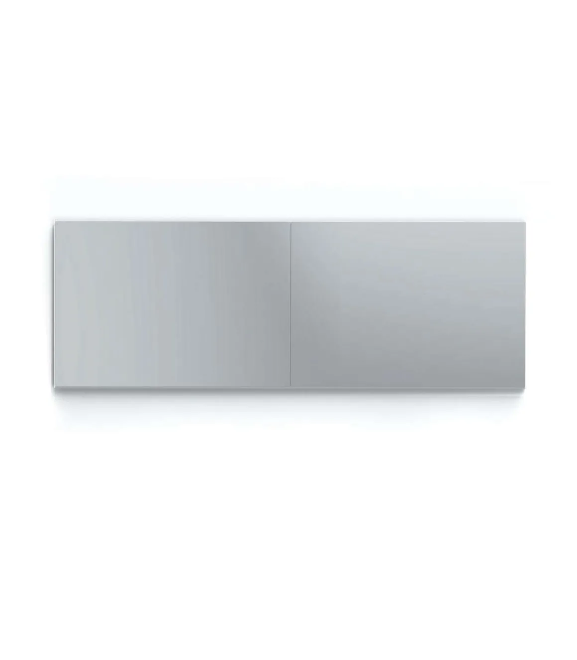 Espejo moderno para baño Neutro, 118.5cm(ancho) 44cm(altura) 2cm(fondo)