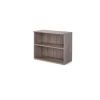 Estantería baja para oficina o estudio acabado olmo claro, 77.6 cm(alto)93 cm(ancho)42.5 cm(fondo).