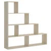 Estantería Iznatoraf en roble natural 145 cm(alto)145 cm(ancho)29 cm(fondo).