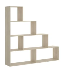 Estantería Iznatoraf en roble natural 145 cm(alto)145 cm(ancho)29 cm(fondo).