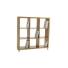 Estantería mediana kubox 3x3 acabado maple, 111 cm(alto)111 cm(ancho)29 cm(fondo)