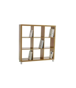 Estantería mediana kubox 3x3 acabado maple, 111 cm(alto)111 cm(ancho)29 cm(fondo)