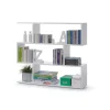Estanteria Corea baja en blanco 97 cm(alto)110 cm(ancho)24 cm(fondo) .