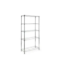 Estanteria stylo 5 baldas cromadas 180 cm(alto) 90 cm(ancho) 35 cm(fondo)