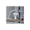 Flexo led Karim acabado blanco, 42cm(alto) 6cm(ancho) 24cm(largo).