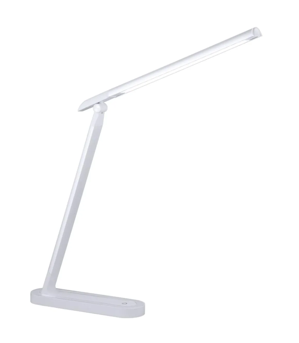 Flexo led Karim acabado blanco, 42cm(alto) 6cm(ancho) 24cm(largo).