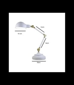 Flexo modelo Tadao acabado blanco 70 cm(alto) 18cm(ancho) 50cm(fondo
