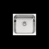 Fregadero de un seno en inox Argelia 20 cm(alto)41 cm(ancho)41 cm(largo)
