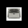Fregadero de un seno en inox con bandeja Libia 54 cm(ancho) 44 cm(largo)