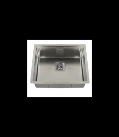 Fregadero de un seno en inox con bandeja Libia 54 cm(ancho) 44 cm(largo)