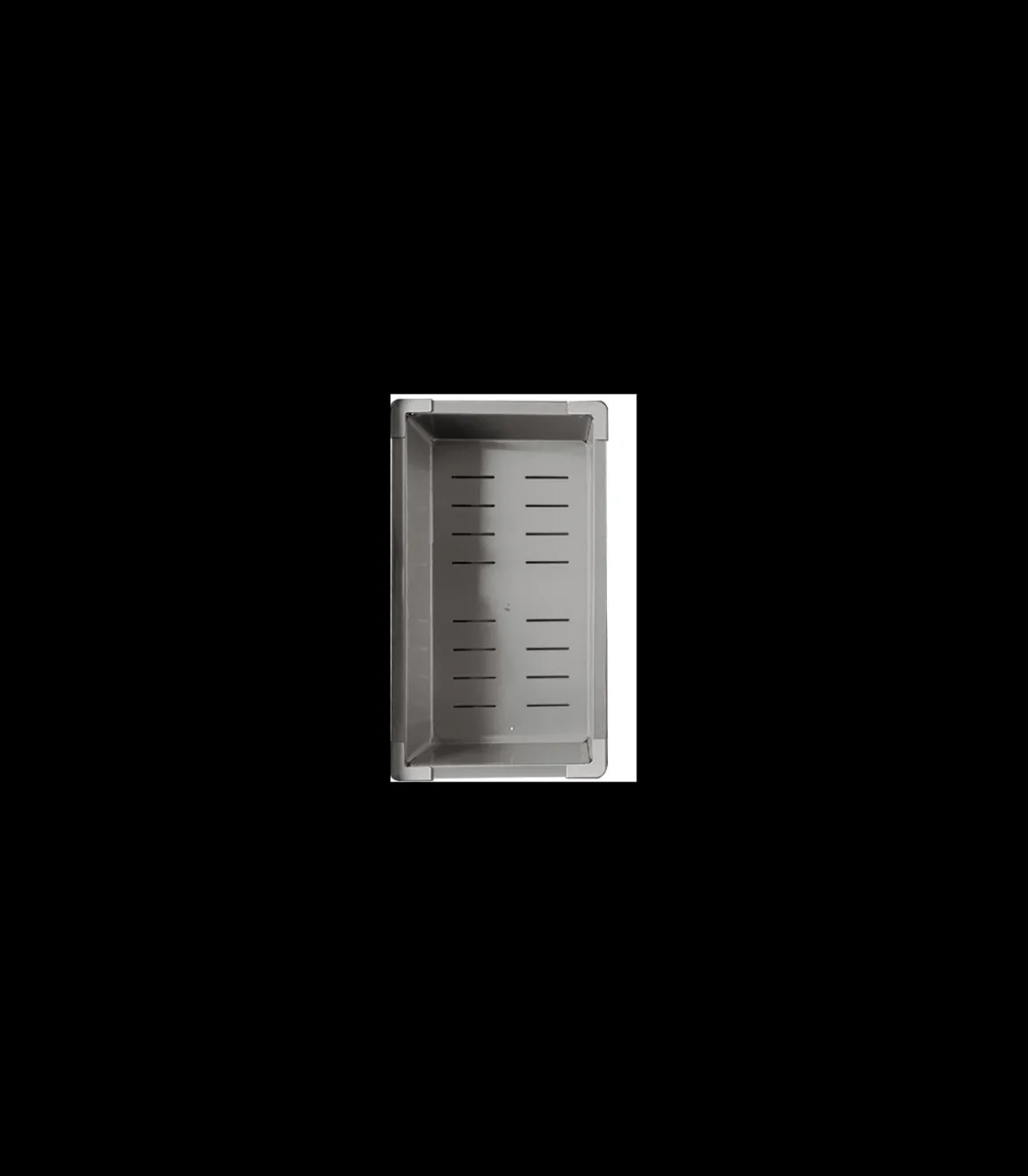 Fregadero de un seno en inox con bandeja Libia 54 cm(ancho) 44 cm(largo)