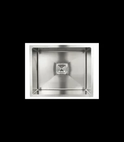 Fregadero de un seno en inox Irlanda 54 cm(ancho) 44 cm(largo)