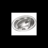 Fregadero de un seno en inox modelo r340, 12 cm(alto)34 cm(ancho)27 cm(largo)