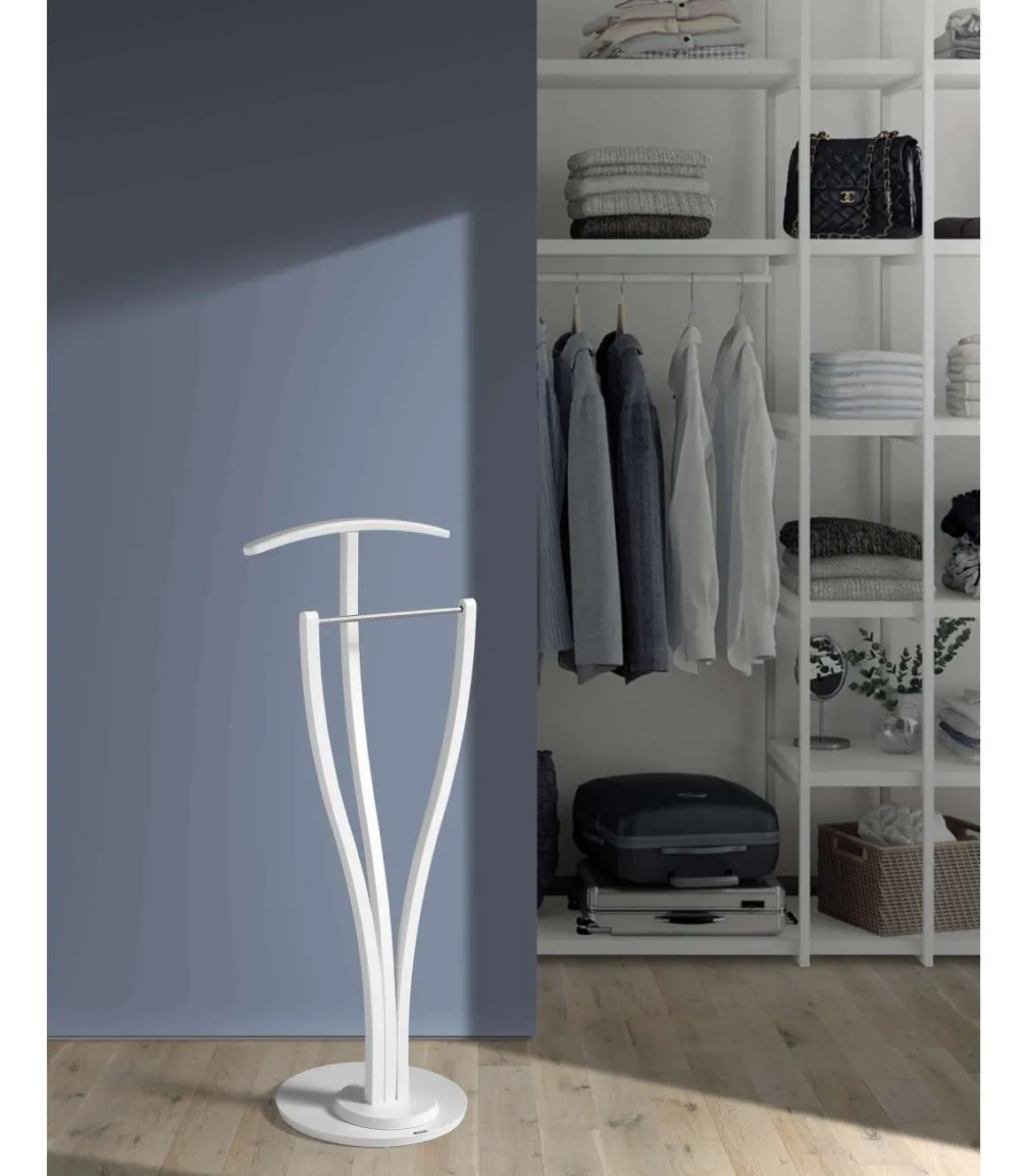 Galan 389 herraje cromo satinado lacado blanco,114 cm(alto)47 cm(ancho)37 cm(largo)