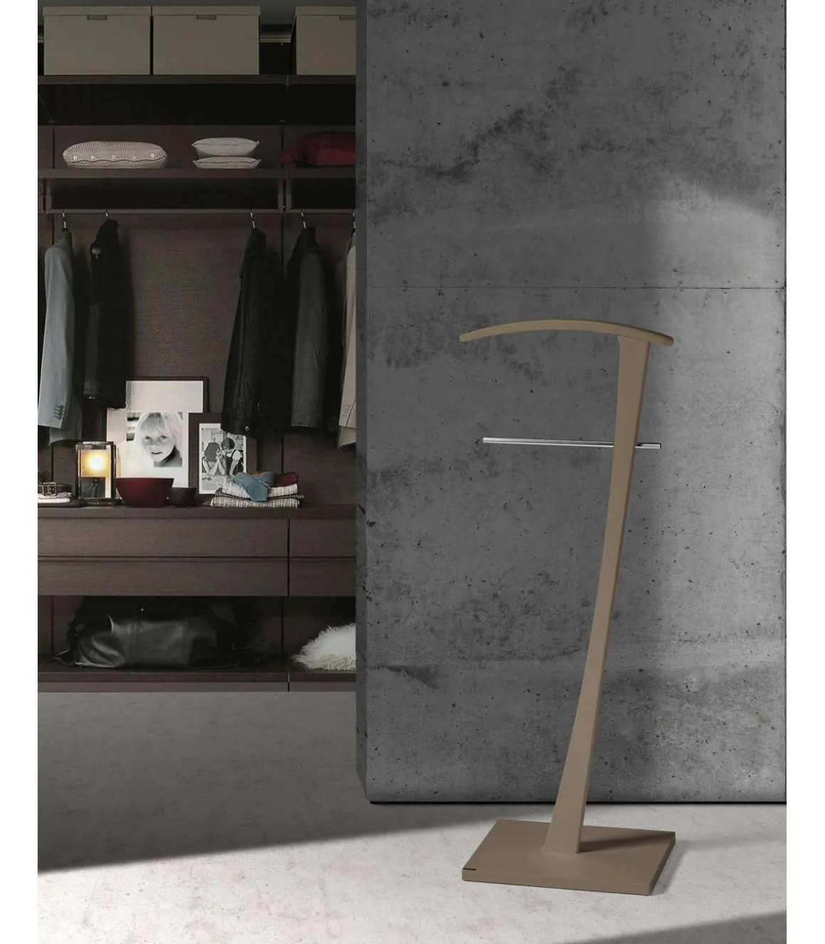 Galan 310 herraje cromo satinado lacado moka, 115cm(alto) 48cm(ancho) 28cm(largo)