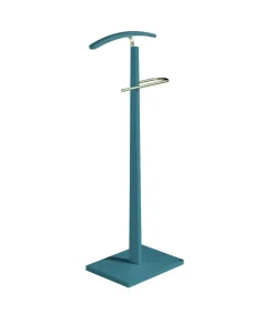 Galan 303 herraje cromo satinado y madera color azul. 114 cm (alto), 48 cm (ancho), 28 cm(fondo).