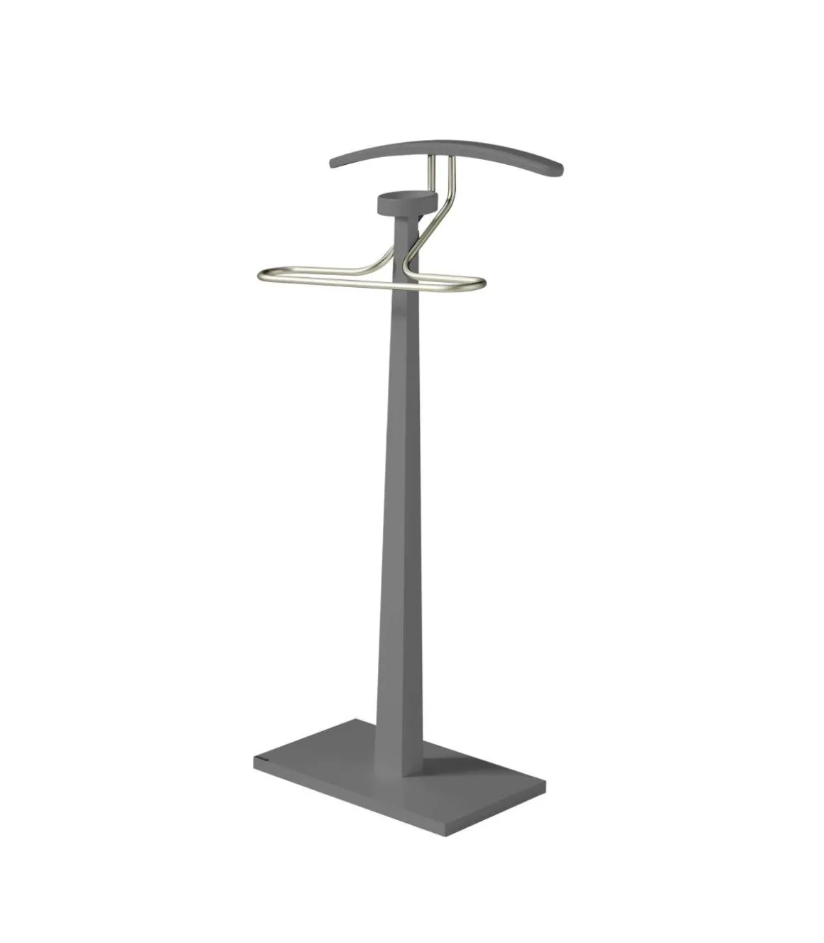 Galan 368 lacado en gris y herraje cromo. 112 cm(alto), 46 cm (ancho), 34 cm(fondo).