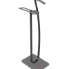 Galán 375 acabado lacado en color gris/negro, 115cm(alto) 48cm(ancho) 30cm(largo)