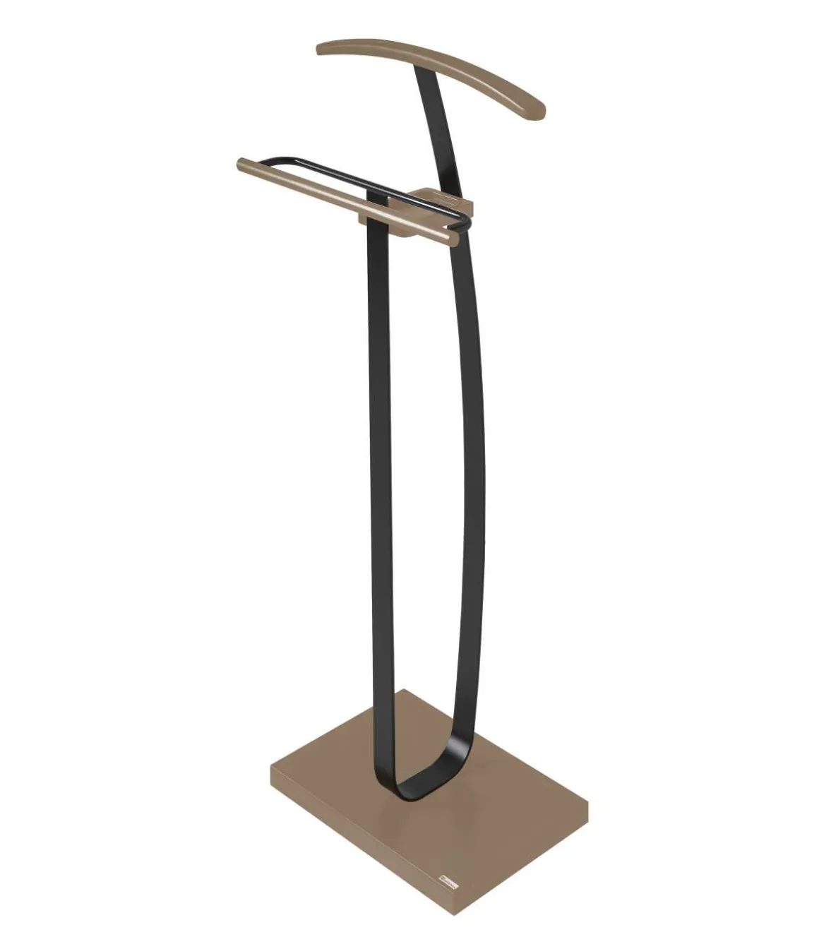 Galán 375 acabado lacado en color moka-negro, 115cm(alto) 48cm(ancho) 30cm(largo)