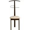 Galán 364 con asiento herrajes cromado satinado lacado en wengué, 108 cm(alto)46 cm(ancho)44 cm(largo)
