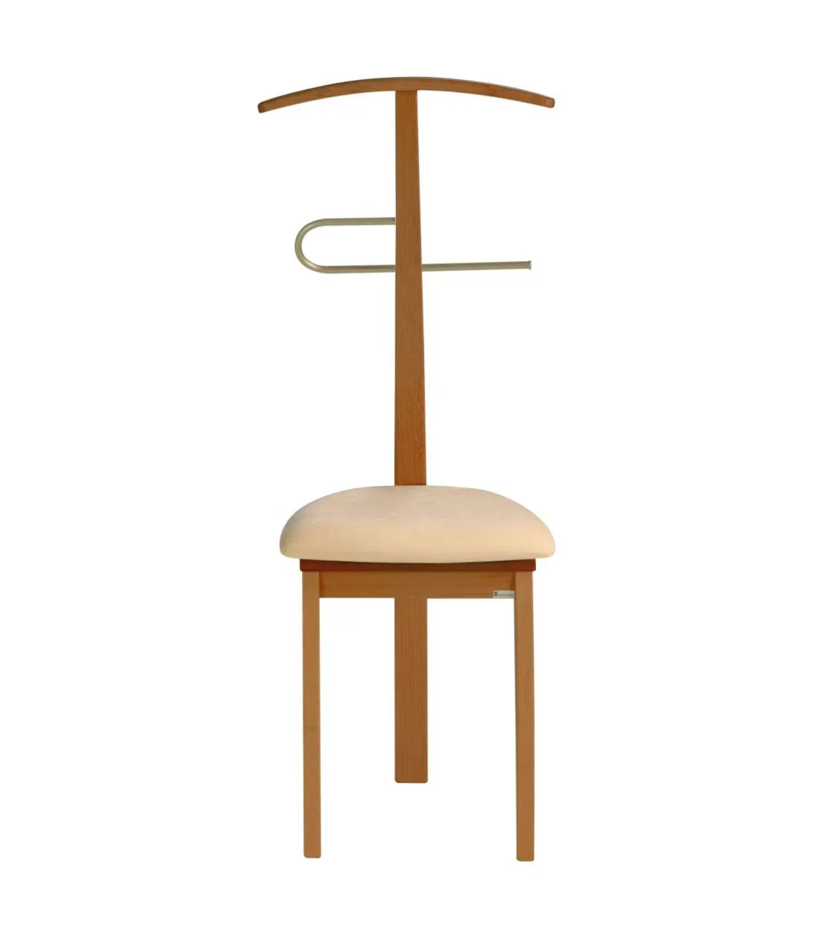 Galán 364 con asiento herrajes cromado satinado lacado en cerezo, 108 cm(alto)46 cm(ancho)44 cm(largo)