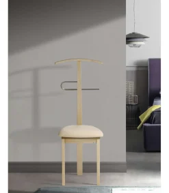 Galán 364 con asiento herrajes cromado satinado lacado en cambrian, 108 cm(alto)46 cm(ancho)44 cm(largo)