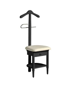 Galán 362 herraje cromo lacado en color negro, 115cm(alto) 45cm(ancho) 41cm(largo)