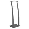 Galán 385 herraje cromo satinado lacado gris, 117cm(alto) 40cm(ancho) 28cm(largo)