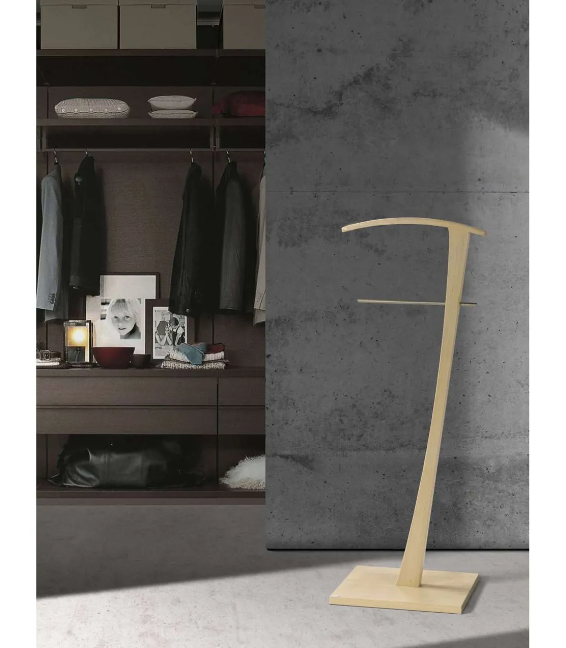 Galán 310 herraje cromo satinado lacado roble cambrian, 115cm(alto) 48cm(ancho) 28cm(largo)