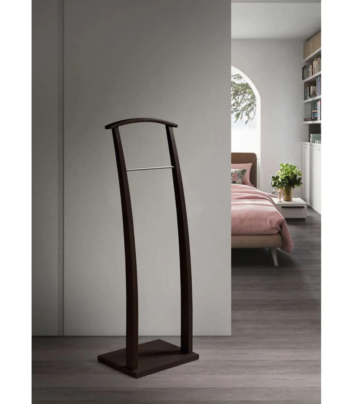 Galán 385 herraje cromo satinado lacado wengué, 117 cm(alto)40 cm(ancho)28 cm(largo)