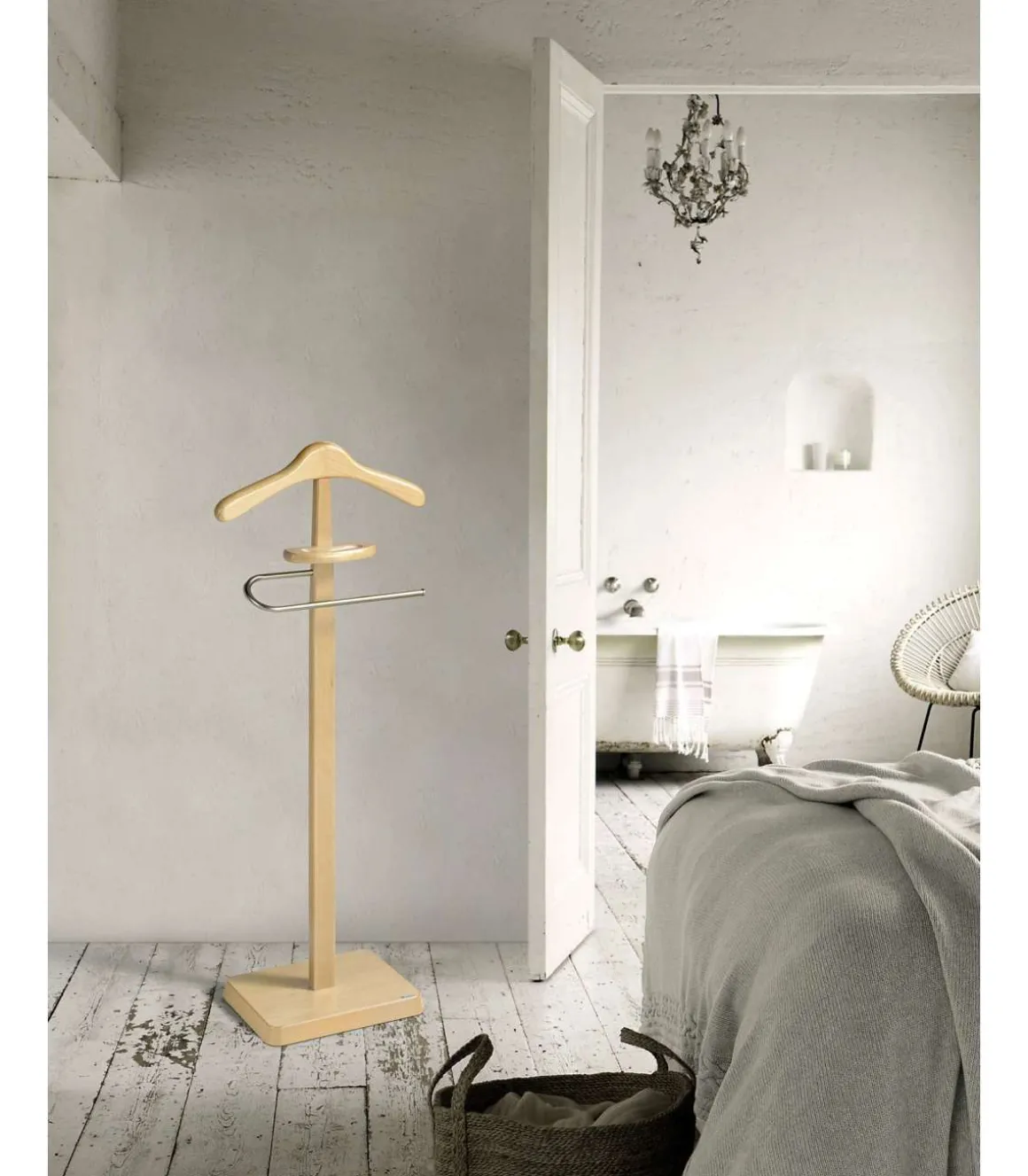 Galán 323 herraje cromo satinado lacado natural, 108 cm(alto)44 cm(ancho)24 cm(largo)
