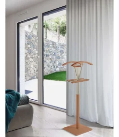 Galán 356 herraje cromo satinado lacado en color cerezo, 110 cm(alto)47 cm(ancho)34 cm(largo)