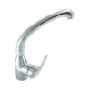 Grifo monomando Croacia en color cromo 27,9 cm(alto) 17,5 cm(largo)