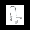 Grifo Monomando Fregadero Columna Industrial Doméstico cromo. 49.5cm(alto) 24cm(largo).
