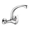 Grifo monomando Fregadero Pared Nova Caño Fundido ancho 15 cm.