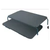 Kanguro-Nido para cama juvenil de Colchones.es tapizado gris de 90x180.