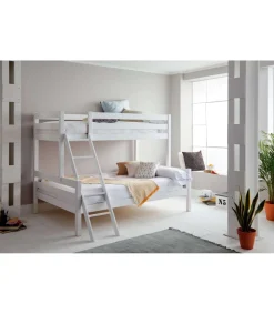 Litera de melamina para dormitorio juvenil/matrimonio Avila. 212cm(largo) x 183cm(ancho) x 161cm(alto).